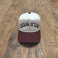 Upside Down Hat - Maroon