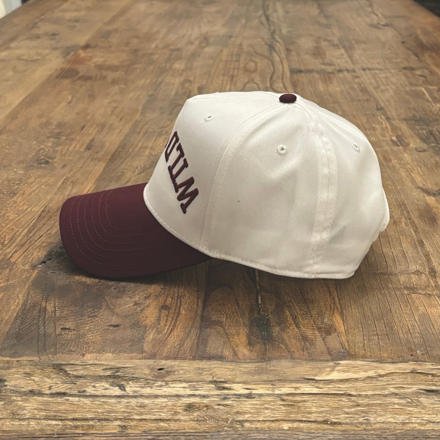 Upside Down Hat - Maroon